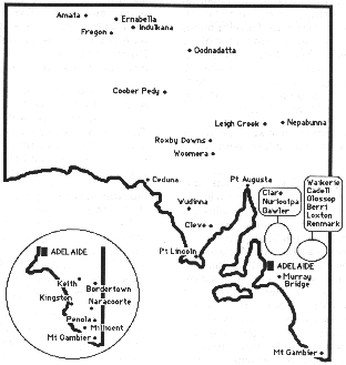 Map: Learning centre networks in South Australia