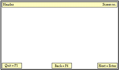 Navigation keys